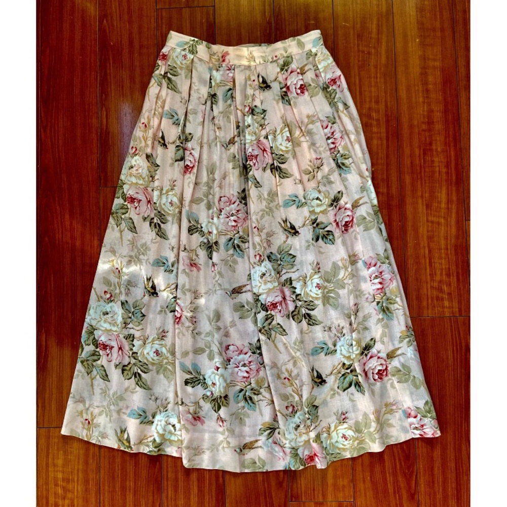 Y2K Floral Maxi Skirt